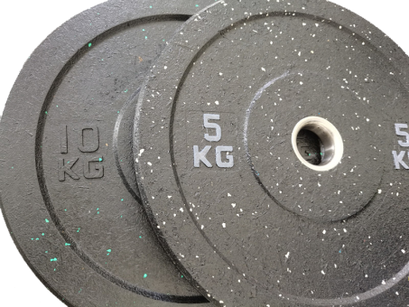 GETRA Hantelscheiben (Bumper-Plates) High Stretch 450mm/50mm 10,00 kg